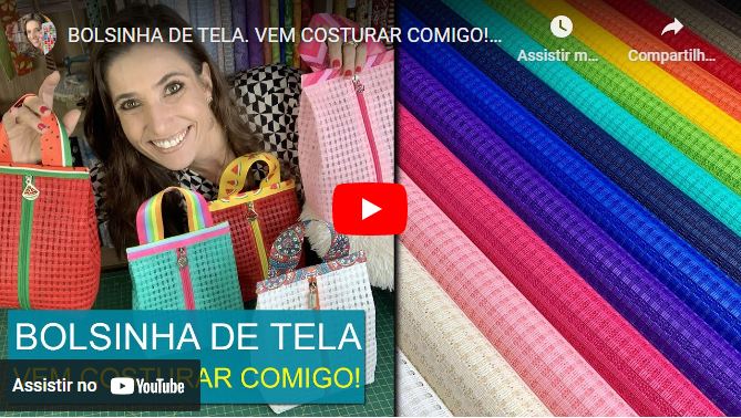 Bolsa pequena de Telinha